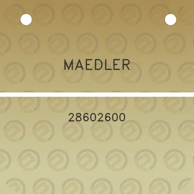 maedler-28602600