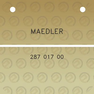 maedler-287-017-00