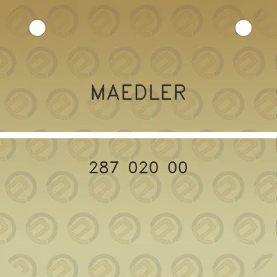 maedler-287-020-00