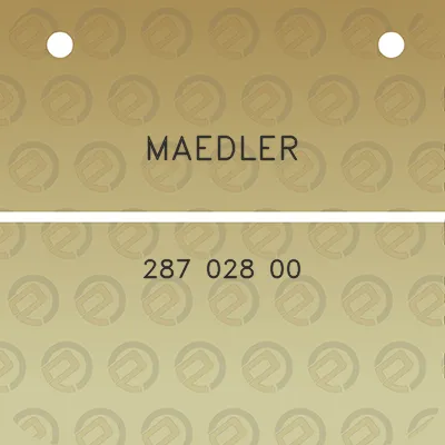 maedler-287-028-00