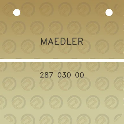 maedler-287-030-00