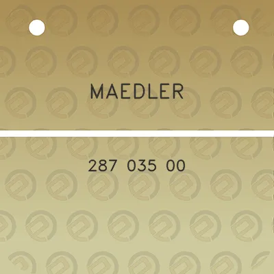 maedler-287-035-00