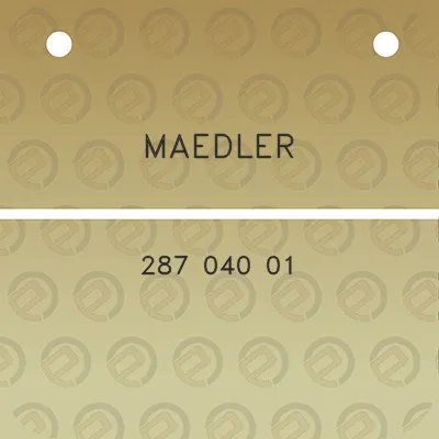 maedler-287-040-01