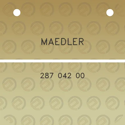 maedler-287-042-00