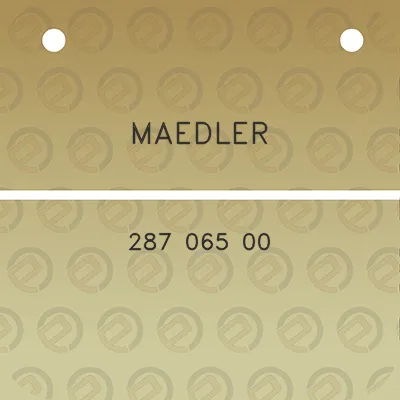 maedler-287-065-00