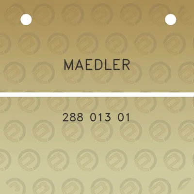 maedler-288-013-01