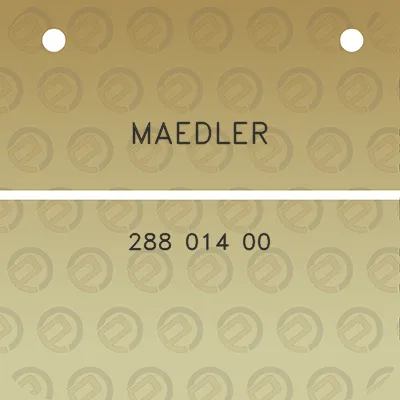 maedler-288-014-00