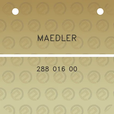 maedler-288-016-00