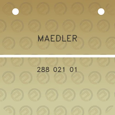 maedler-288-021-01