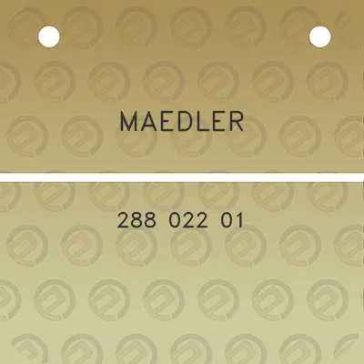 maedler-288-022-01