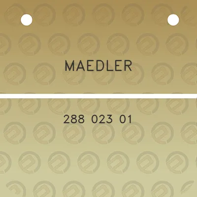 maedler-288-023-01