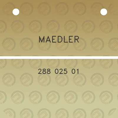 maedler-288-025-01