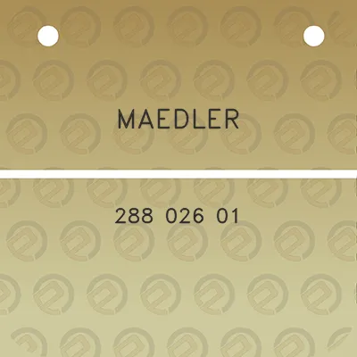 maedler-288-026-01