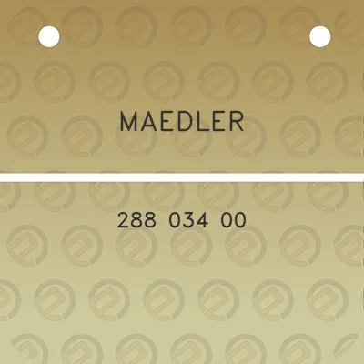 maedler-288-034-00