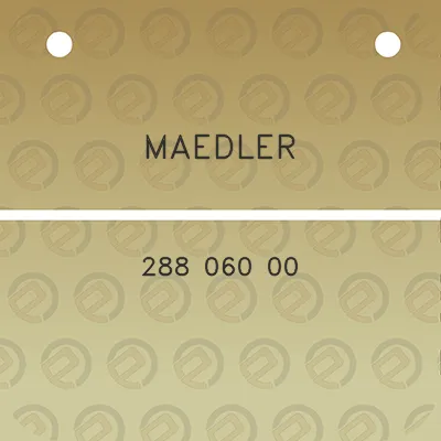 maedler-288-060-00