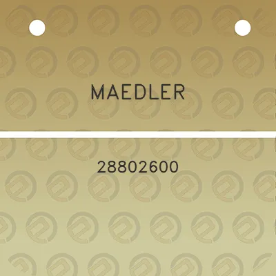 maedler-28802600