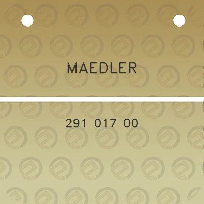 maedler-291-017-00