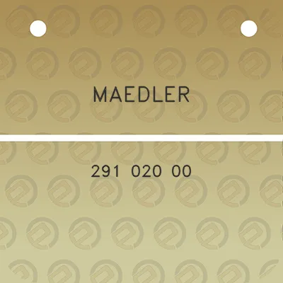 maedler-291-020-00