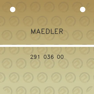 maedler-291-036-00