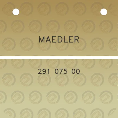 maedler-291-075-00