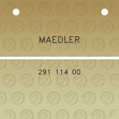 maedler-291-114-00