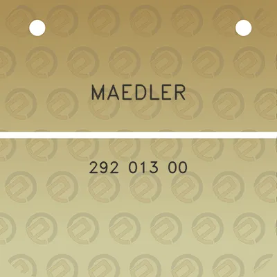 maedler-292-013-00