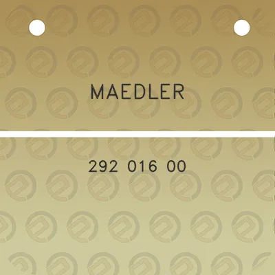 maedler-292-016-00