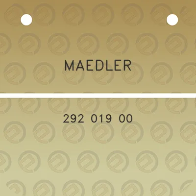 maedler-292-019-00