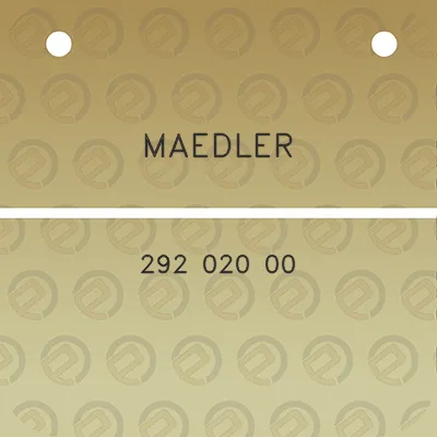 maedler-292-020-00