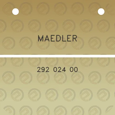 maedler-292-024-00