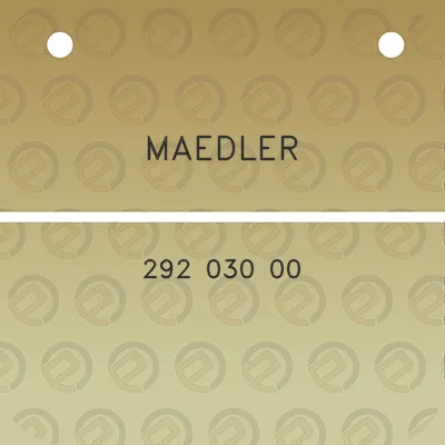 maedler-292-030-00