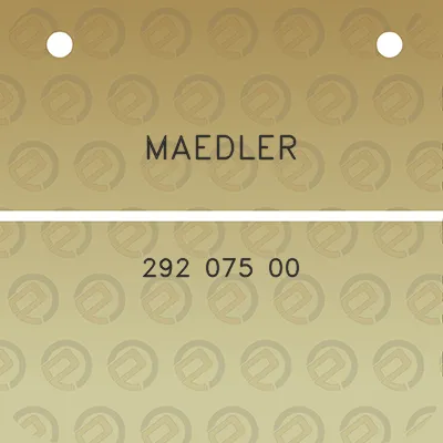 maedler-292-075-00