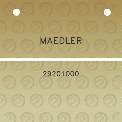 maedler-29201000