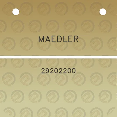 maedler-29202200