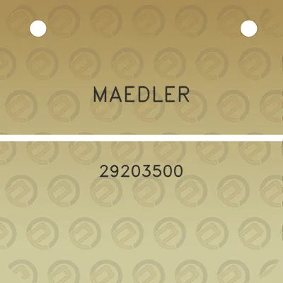 maedler-29203500