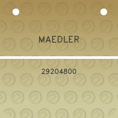 maedler-29204800