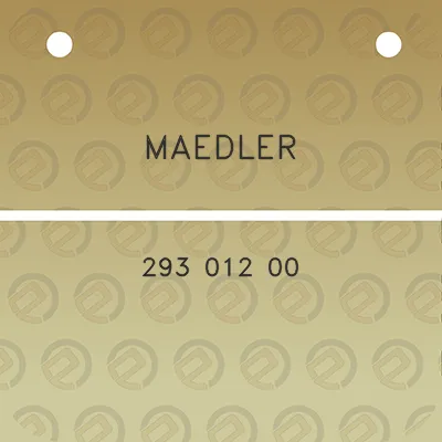 maedler-293-012-00