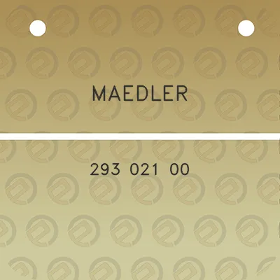 maedler-293-021-00