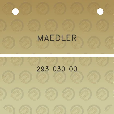 maedler-293-030-00