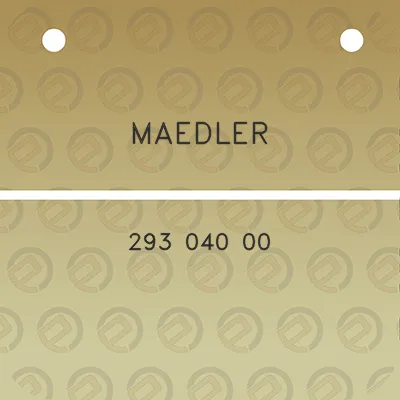 maedler-293-040-00