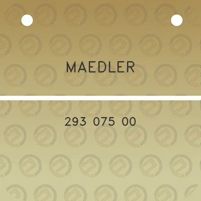 maedler-293-075-00