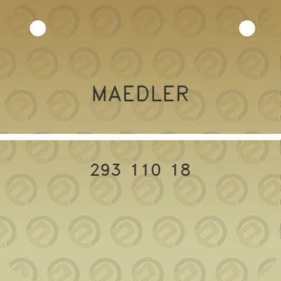 maedler-293-110-18