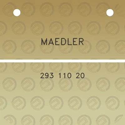 maedler-293-110-20