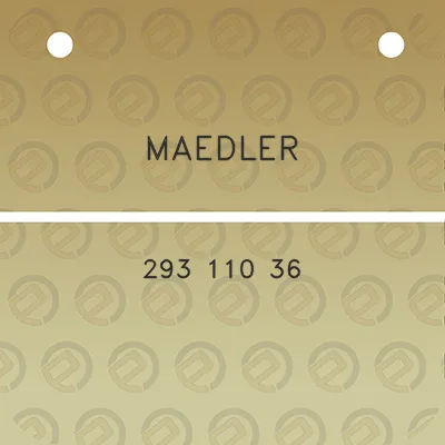 maedler-293-110-36