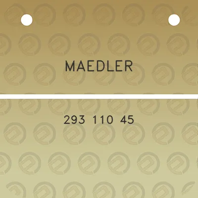 maedler-293-110-45