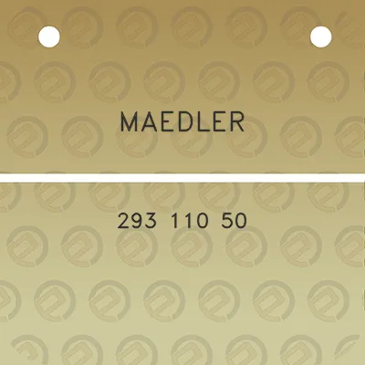 maedler-293-110-50