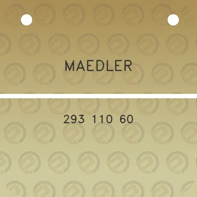 maedler-293-110-60