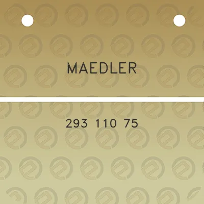 maedler-293-110-75