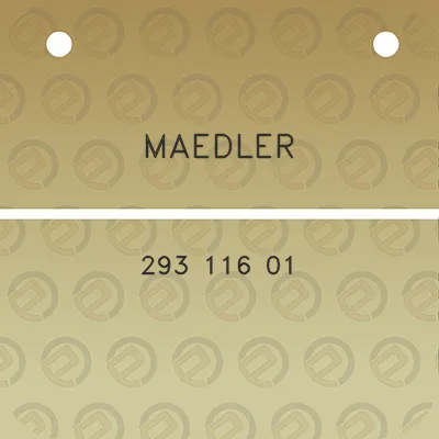 maedler-293-116-01