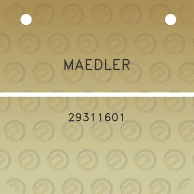 maedler-29311601